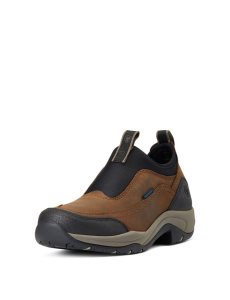 Botas De Montar A Caballo Ariat Terrain Ease Impermeables Mujer Marrones | DZRI78350