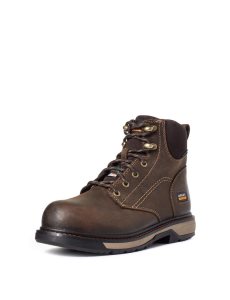 Botas De Trabajo Ariat Riveter 6' CSA Impermeables Composite Puntera Mujer Marrones Oscuro | VYBX93014