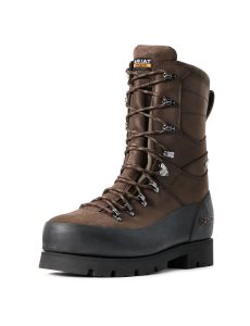 Botas Impermeables Ariat Linesman Ridge 10' GORE-TEX Composite Puntera Trabajo Hombre Marrones | EPTV41638