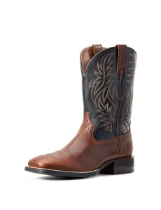 Botas Occidentales Ariat Deporte Anchos Square Puntera Hombre Marrones | LAFI52813