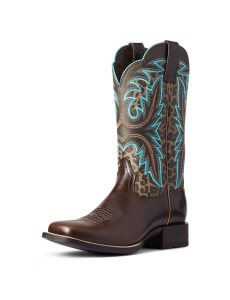 Botas Occidentales Ariat Lonestar Mujer Chocolate | SKCW25468