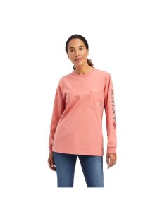 Camisas Ariat FR Stretch Logo Mujer Rosas | FILA43028