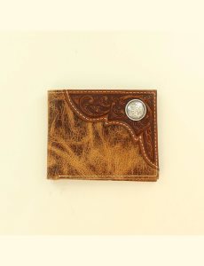 Carteras Ariat Filigree corner bifold Hombre Marrones | XLYM69804