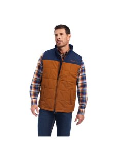 Chalecos Ariat Crius Insulated Hombre Marrones Azul Marino | LMUX32951