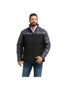 Chaquetas Ariat Colorblock Crius Insulated Hombre Negras Camuflaje | SIJP09456