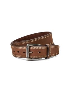 Cinturones Ariat Double Stitch Hombre Marrones | AKCG78169