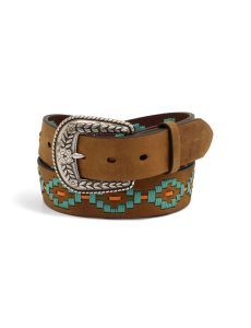 Cinturones Ariat Turquoise Diamond Embroidery Mujer Marrones | ZXTO58391