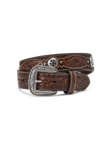 Cinturones Ariat Western Star Medallion Hombre Marrones | FBIV67435