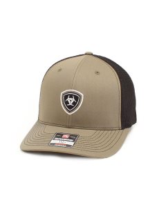 Gorras Ariat Shield Logo Hombre Verde Oliva | ACWT73902