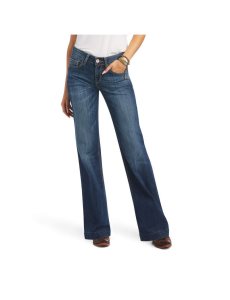 Jeans Ariat Trouser Perfect Rise Alana Anchos Leg Mujer Multicolor | AMHO41723