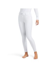 Pantalones Ariat Tri Factor Grip Knee Patch Breech Mujer Blancas | XOVJ20374
