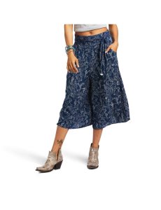 Pantalones Cortos Ariat Bucking Horse Goucho Mujer Multicolor | UZQX86205