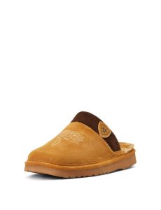 Pantuflas Ariat Silversmith Square Puntera Hombre Marrones | RFUM57042