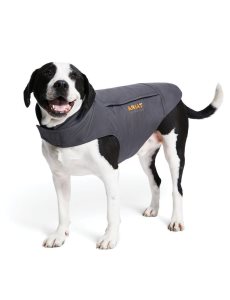 Pet Accessories Ariat Rebar DuraCanvas Insulated Dog Jackets Mujer Gris | HDXS52437
