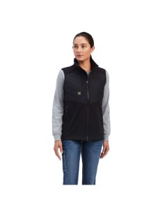 Ropa De Trabajo Ariat Rebar Cloud 9 Vest Mujer Negras | TWHB20719