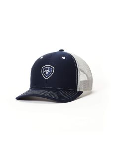 Sombreros Ariat Shield Snapback Hombre Azul Marino | NIGH92670