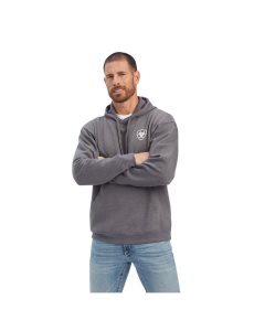 Sudaderas Ariat Southwest Shield Hombre Gris | QCDR05168