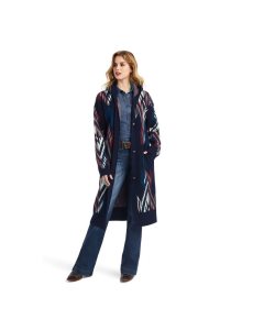 Suéteres Ariat Coatigan Chimayo Mujer Azul Marino | JKWG76105
