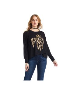 Tops Ariat Jungle Queen Mujer Negras | JUFR45836