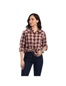 Tops Ariat REAL Billie Jean Mujer Rosas | JTMA37691