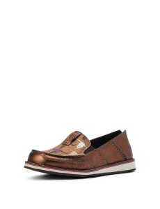 Zapatillas Ariat Cruiser Mujer Metal Marrones Rosas | HUSF21370